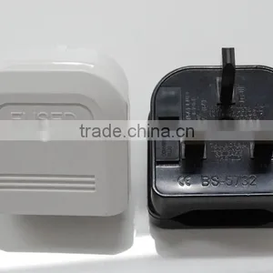CE ROHS BSI Approved Nylon Schuko Germany EU to UK Ireland Singapore Plug Travel Adapter thumbnail-2