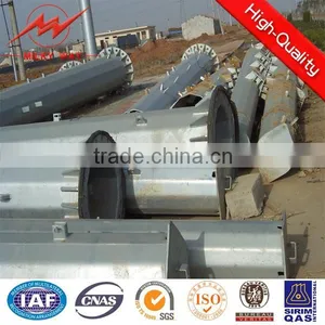 11kv Hot Dip Galvanized Octagonal Electric Utility Poles thumbnail-2
