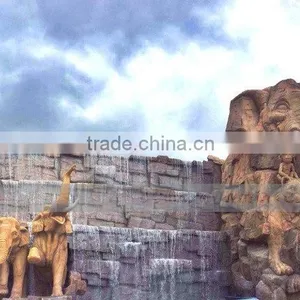Large Outdoor Decorative FRP Animal Sculptures for Amusement Park thumbnail-2