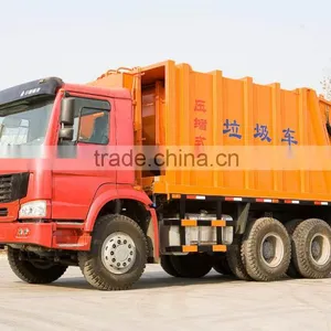 2015 New Product HOWOJHL5250ZYS 16CBM 371hp Compressed Garbage Truck Price for Sale Made in China Hot Sale thumbnail-3