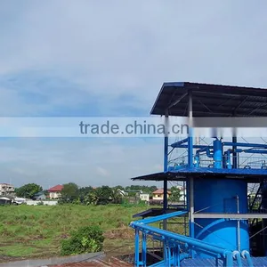 Automatic Used Plastic Oil Refining Unit Waste Oil Recycling Machine Used Tire Oil Distillation System thumbnail-5