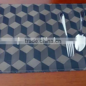 High Quality PVC 3D Placemat Hotel Restaurant thumbnail-4