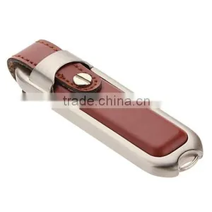 Wholesale China Bulk 4gb Leather Usb Flash Drives With LOGO thumbnail-4