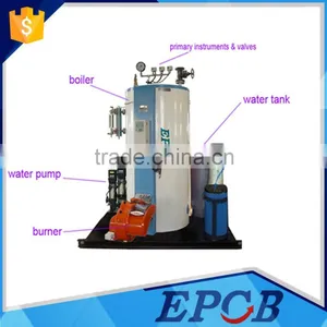 Vertical Boiler CNG Compress Natural Gas Fired Steam Boiler With Best Price thumbnail-1