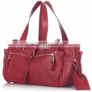 High Quality pu Women's Bags Leather Women Hand Bag Manufacture in Shezhen thumbnail-3
