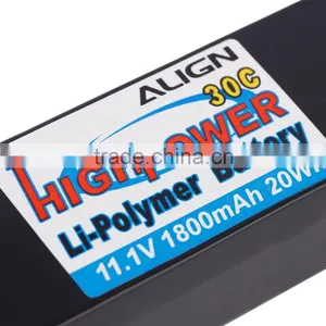 ALIGN 3S1P 11.1V 20Wh 1800mAh 30C Li-Polymer for MR250 Racing Quadcopter thumbnail-1