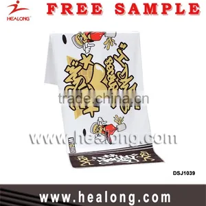 Sublimation Customized Logo Gym Sport Personalized Cleaning Cartoon Towel Design thumbnail-2
