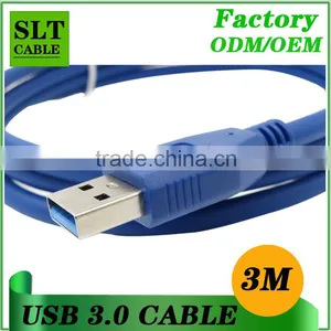 Shenlantuo Usb 3.0 Cable Usb Male to Female Extension Cable 3m Usb Extension Cable for Printer thumbnail-2