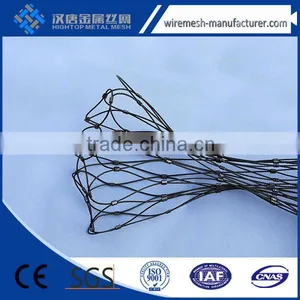 New Style ! Stainless Steel Wire Rope Diamond Pattern Metal Mesh thumbnail-5
