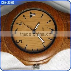 2016 New Bamboo Wooden Watch With Japan Movement Custom Dial Wood Watch thumbnail-4