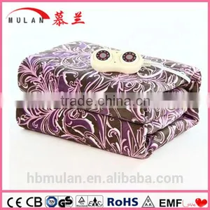 Washable Flannel Fabric Double Electric Heating Blanket thumbnail-2
