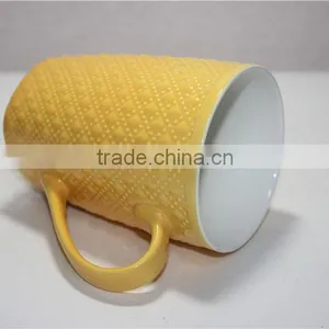 12oz Glazed Ceramic Sublimation Mug Coffee Cup With Square Bottom thumbnail-5