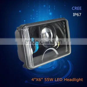 New Arrival Smart Design 55W 4"X6" Led Volvo Truck Headlight thumbnail-1
