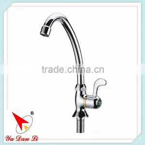 Chrome Finish Single Handle Kitchen Faucet thumbnail-3