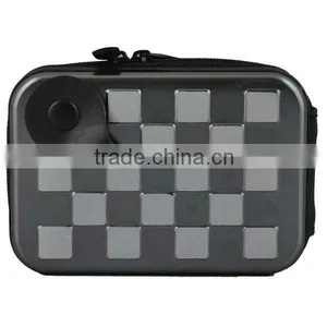 Digital Camera Aluminum Case Bag With Belt Clip and Double Zippers thumbnail-2