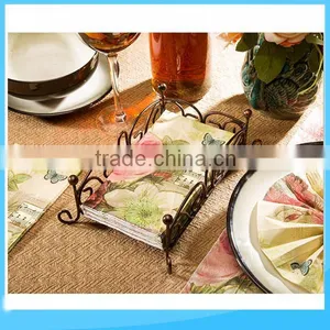 Full Rinted Paper Table Napkin Paper Napkin With Several Size for Custom thumbnail-1