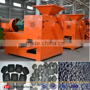 Round Shape High Burning Value Iron Oxide Skin Briquette Press Machine thumbnail-4