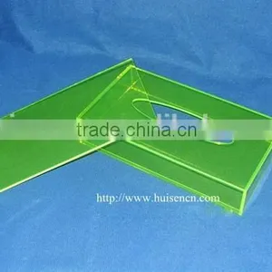 OEM Clear Acrylic Color Creative Tissue Box thumbnail-3