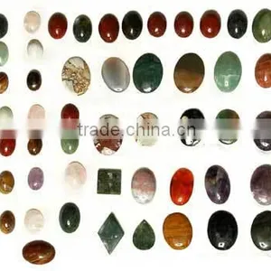 (IGC) TOP QUALITY NICE NATURAL ALL GEMSTONES CABOCHONS AND SLICE FOR SALE WHOLESALE thumbnail-1