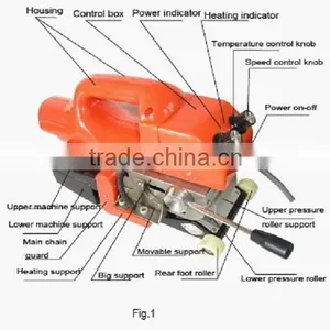 Geomembrane Hot Wedge Welding Machine ( Climbing Welder ) / Hot Wedge Welder thumbnail-2