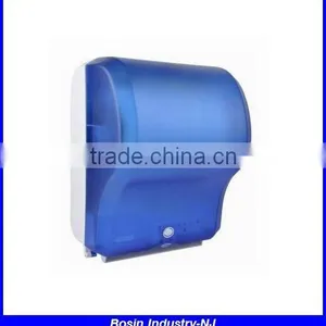 Wall Mounting Plastic White Automatic Paper Dispenser, Electric Toilet Paper Dispenser thumbnail-2