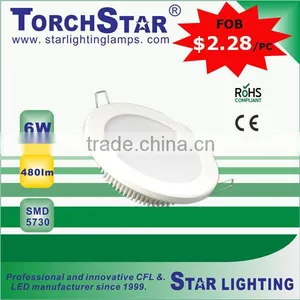 6W SMD Aluminum LED Panel Lights Positive Lighting thumbnail-2