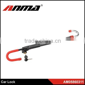 HOT SELLING ! ANMA High Quality Car Steel Steering Lock thumbnail-1