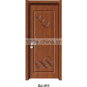 2050*850*40mm Coating PVC Sheet Wooden Door thumbnail-1