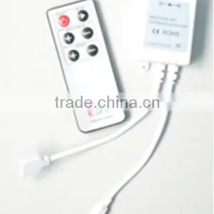Plastic Case IR6 Key RGB Controller DC 5V 12V 24V is Optiona thumbnail-1