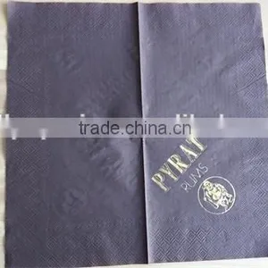 100% Virgin Wood Pulp Dyeing Paper Napkins thumbnail-3