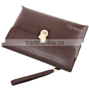 Mens Pure Leather Branded Wallet Luxury Clutch Bag For Men thumbnail-3
