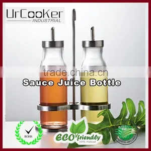 Clear Glass Beverage/Sauce Bottles thumbnail-1