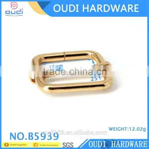Metal Hardware Slider Adjuster Buckles Metal Adjuster Buckles For Luggage Bags thumbnail-4