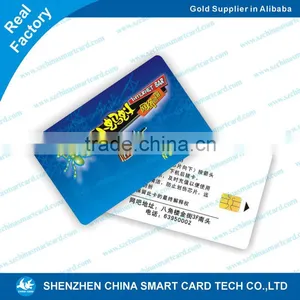 2015 New Product! 0.76mm Thickness Plastic White Card ic Card Contact Smart Card thumbnail-2