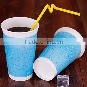 OEM Logo Printed Eco-friendlly Manufacture of 12 oz Cold Paper Cup thumbnail-3