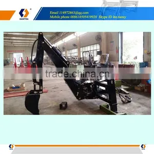 3 Point Backhoe Attachment for Foton,john Deere, Yto and Kubota Tractor thumbnail-1