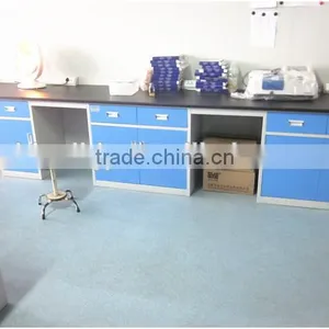 Cold Rolled Steel Frame Laboratory Side Bench, Laboratory Furniture in Hospital thumbnail-4