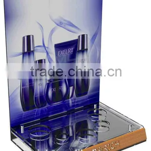 L-shaped Multifunctional Acrylic Cosmetic Display Case thumbnail-4