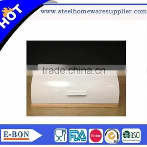 Stainless Steel Ceramic Bread Bin thumbnail-3