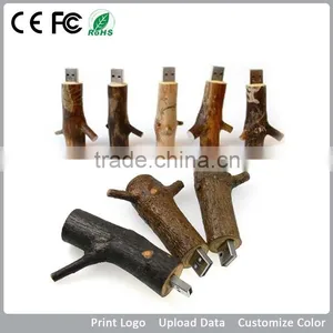 Best Wholesale Price Wood USB Flash Drive, Nature Wooden Usb 1GB-16GB thumbnail-1