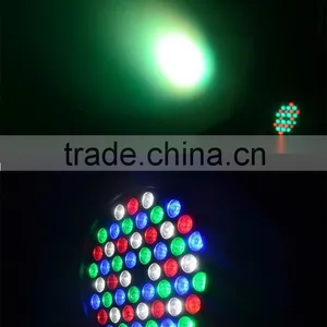 2015 Cheap LED Par 64 54led*1w Rgbw Dmx Stage Mini Flat Par Light /flat Par Can thumbnail-6
