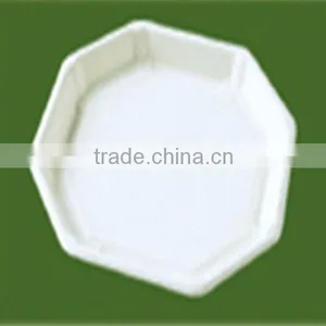 Biodegradable Sugarcane Bagasse Pulp Octagon Plate thumbnail-1