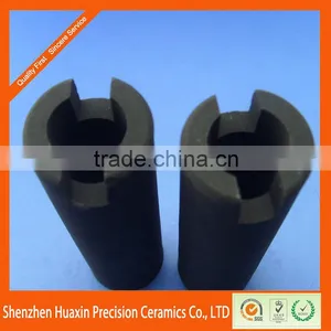 Wear Resistance Black Steatite Ceramic Ignition Sleeve Tube thumbnail-1