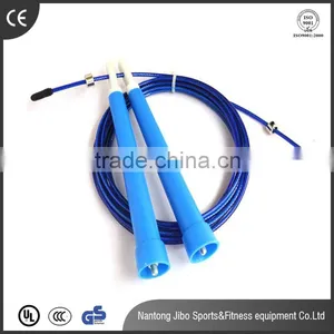 Professional Leather Jump Rope/Steel Handle With Ball Bearing thumbnail-1