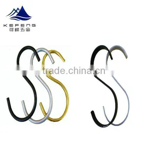 Aluminum S Hook With Different Colour/garment Hanging Hook thumbnail-1