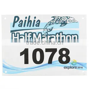 1-1000 Custom Logo For Running Event Printable Sport Tyvek Marathon Race Numbers Quality Choice thumbnail-5