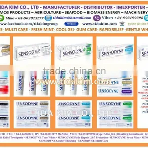 TRUE WHITE MULTI CARE SENSODYNE TOOTHPASTE - WHITENING SENSITIVE - TIDA KIM SOFTDRINK FMCG -FRESH MINT RAPID RELIEF TOOTHBRUSH thumbnail-1