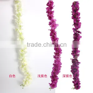 30 cm Single Artificial Flowers for Wedding Decorations Artificial Wisteria thumbnail-3