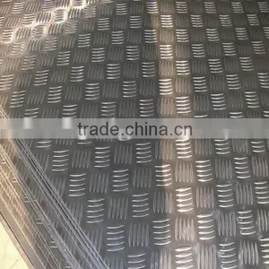 1050 1060 1100 3003 3004 5052 5754 6061 6063 Aluminum 5-bar Tread Plates thumbnail-1