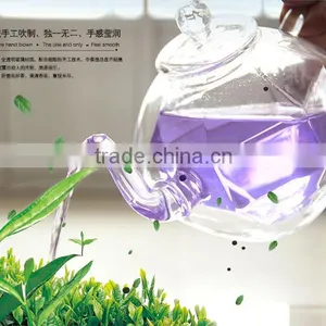 Top Sale Double Wall Glass Tea Pot With Hand Make and FDA thumbnail-1